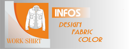 Work Shirt Info,Design,Fabric,Color